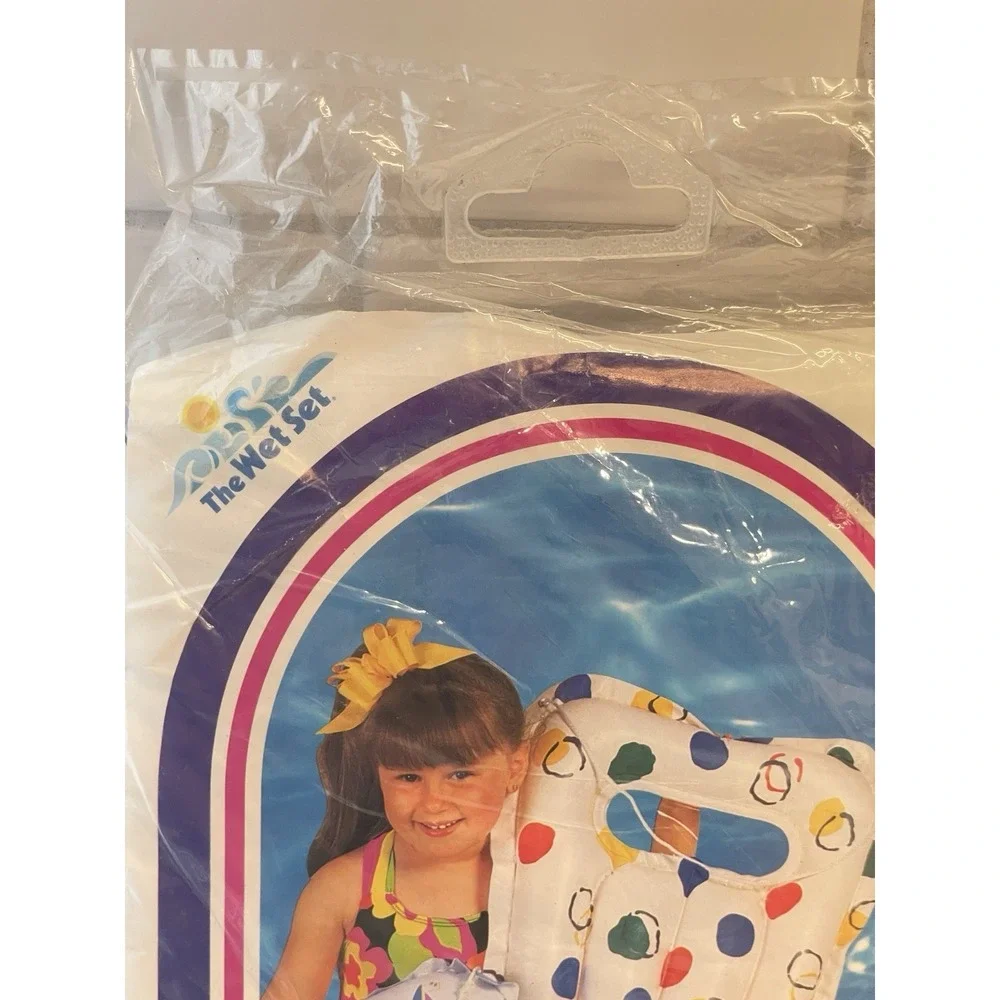 Vintage Intex The Wet Set Pool Float Raft 1996 30